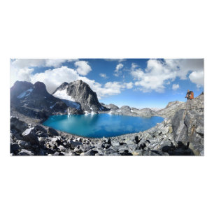 Toppmötet sjö Catherine och Banner - Sierra Nevada Fototryck