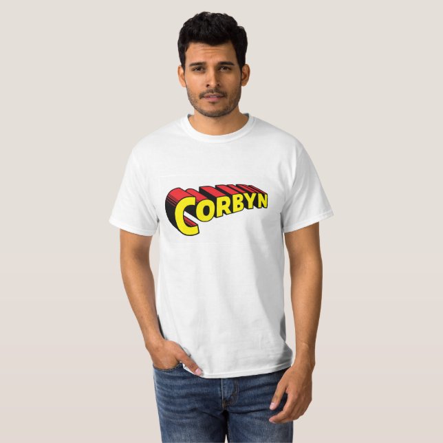 Toppna Corbyn T Shirt (Hel framsida)