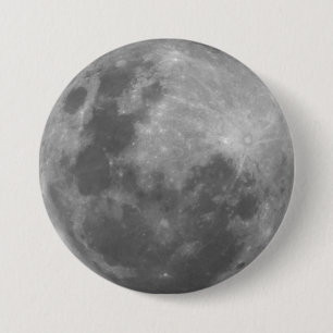Toppna den Lunar månefullmånen fotograferar Knapp