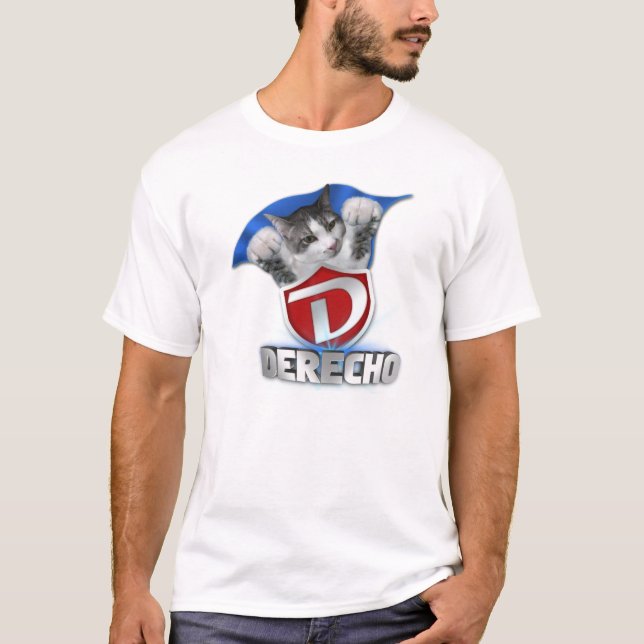 Toppna Derecho 2 - två sidor Tee (Framsida)