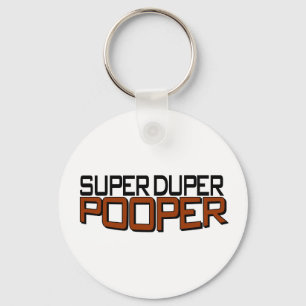 Toppna Duper Pooper Nyckelring