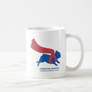 Toppna Frenchie Kaffemugg