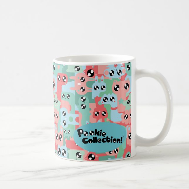 Toppna gulliga Pookie Kaffemugg (Höger)