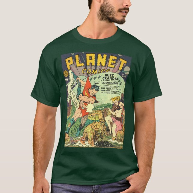 Toppna hjälteäventyr tee shirt (Framsida)