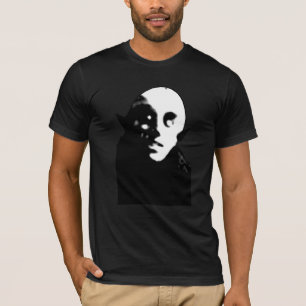 Toppna kusliga Nosferatu ansikteT-tröja, muggar T-shirt