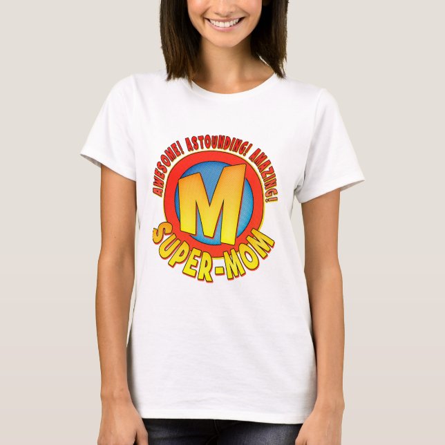 Toppna mammamors dagdamer behandla som ett barn - tee shirt (Framsida)