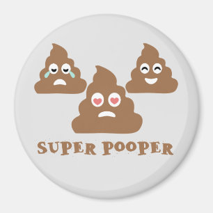 Toppna Pooper Emoji Magnet