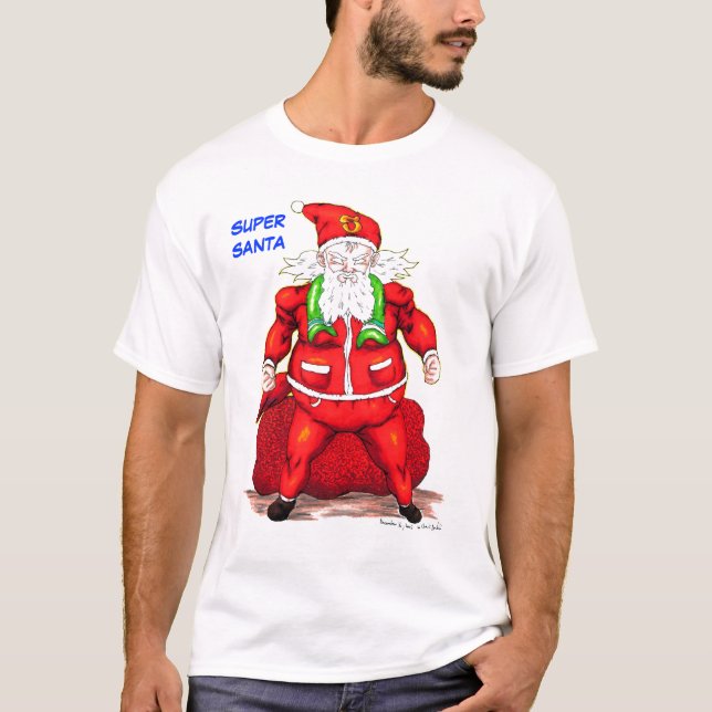 Toppna Santa, TOPPNA SANTA Tee (Framsida)