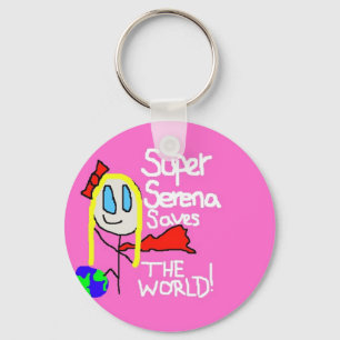 Toppna Serena Keychain! Nyckelring