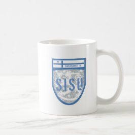 Toppna Sisu i en mugg