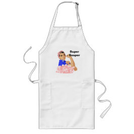Toppna Soaper Rosie för personlig såpbubblor Långt Förkläde