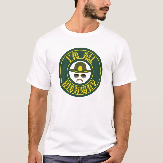 Toppna Troopers - I-förmiddag all huvudväg T Shirt (Framsida)