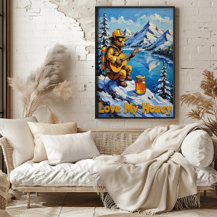 Topprestanda: Björns vinter-melodi Poster