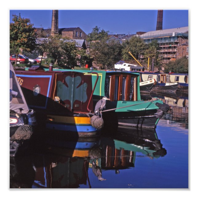 Toppvärde Forest Canal Derbyshire England Fototryck (Framsidan)