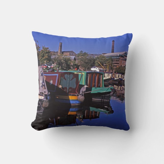 Toppvärde Forest Canal Derbyshire England Kudde (Framsida)