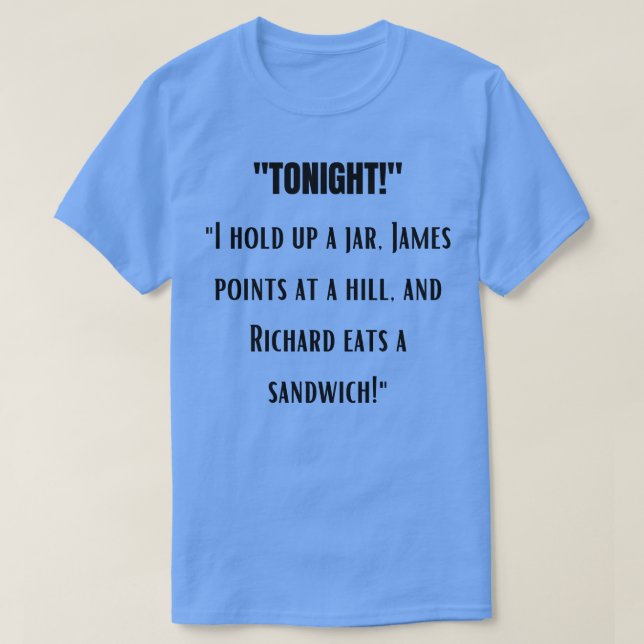 Toppväxel i kväll t shirt (Design framsida)