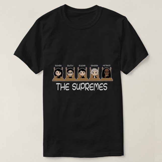 TOPREMES Ketanji Brown Jackson RBG Sotomayor c T Shirt (Design framsida)