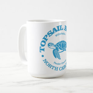 Topsail Beach (havssköldpaddor) Kaffemugg
