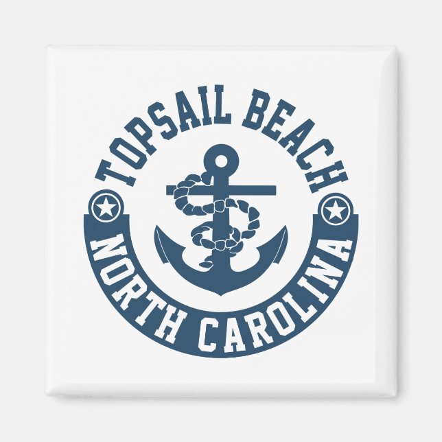 Topsail Beach Magnet (Framsidan)