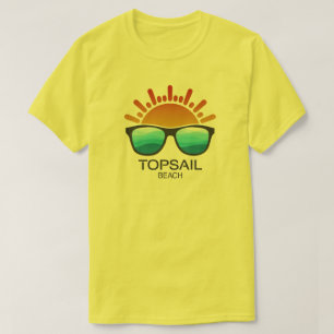 Topsail Beach North Carolina Sunglasses T Shirt