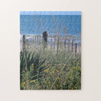 Topsail Beach Sanddyn Havsutsikt Pussel