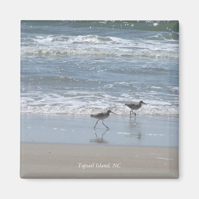 Topsail Island, NC Magnet (Framsidan)
