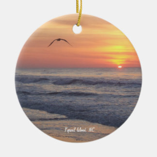 Topsail ö, NC Julgransprydnad Keramik