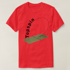 Topspin Tennis Court T Shirt