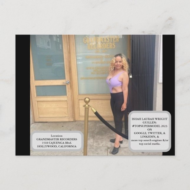 #TOPSUPERMODEL2023 VYKORT (Framsida)