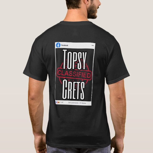 Topsy Crets T-Shirt (Baksida)