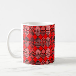 Topsy Turvy Hearts Kaffemugg