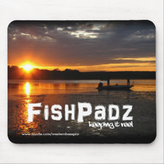 Topwater som fiskar Mousepad Musmatta