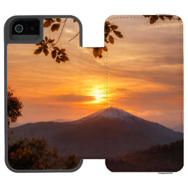 toque relajante a tu hogar incipio iPhone wallet skal (Folio Öppen)