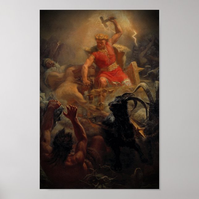Tor Battling the Giants Poster (Framsidan)