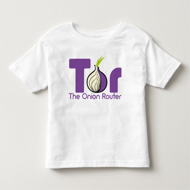 Tor - Onion Router T Shirt (Framsida)