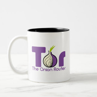 Tor - Onion Router Två-Tonad Mugg