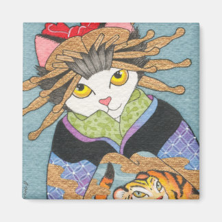 Tora Oiran Magnet