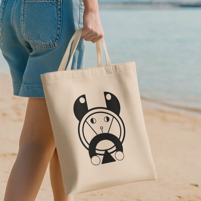 Tora Tiger Zodiac Geometric Tygkasse (Carry everyday essentials with zodiac strength)