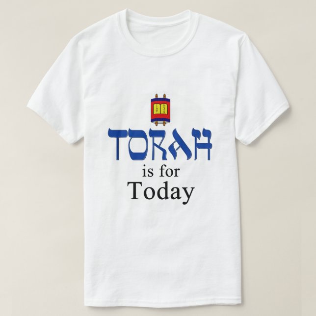 Torah är till idag Tshirts (Design framsida)