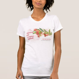 Torah Quote for Sukkot Helgdag Sukkah Önskemål T Shirt