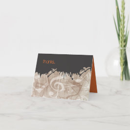 TORAHNS MELODI Bar/Bat Mitzvah Tacksamhetskort Tack Kort