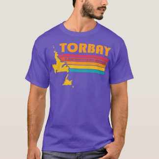 Torbay Newfoundland och Labrador Canada Vintage Di T Shirt