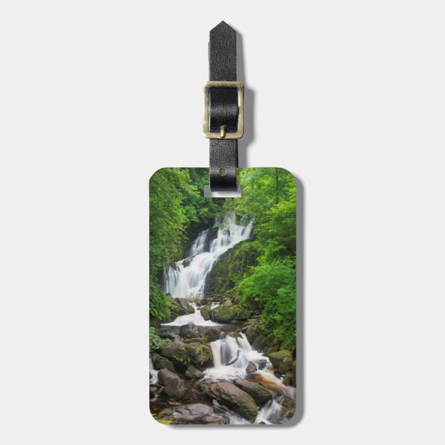 Torc vattenfall naturskön, Irland Bagagebricka (Vertikal Framsida)