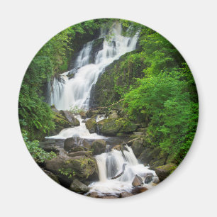 Torc vattenfall naturskön, Irland Magnet