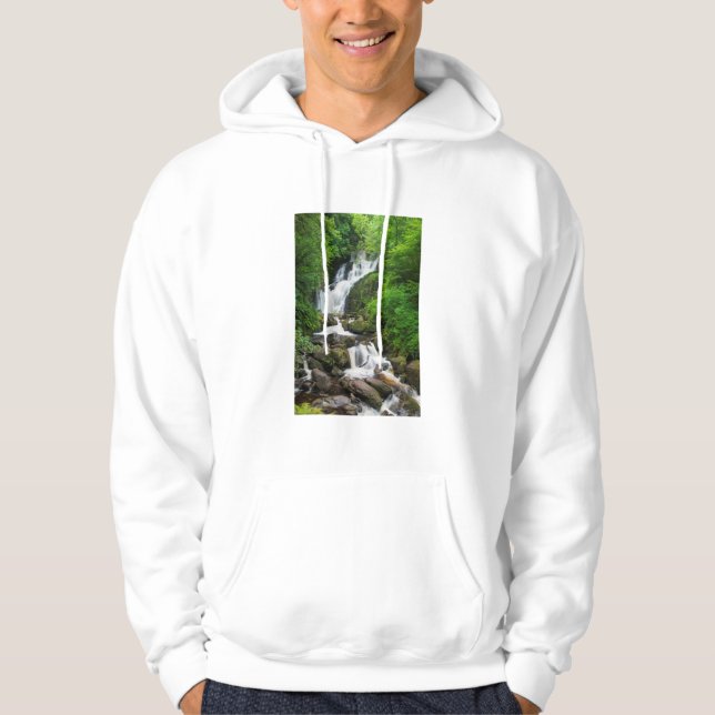 Torc vattenfall scenic, Irland Sweatshirt (Framsida)