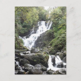 Torc Waterfall, Killarney. Irland Vykort