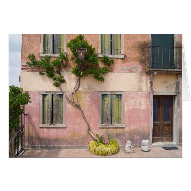 Torcello hem hälsningskort (Framsidan Horizontal)