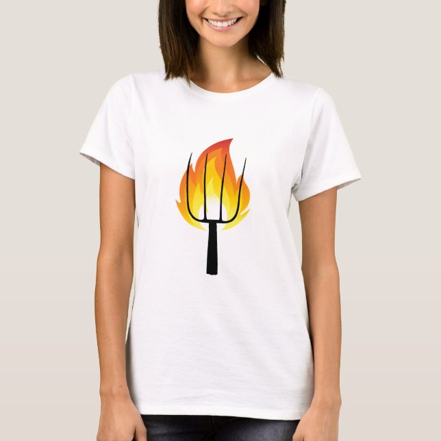 Torch och pitchfork t-shirt (Framsida)