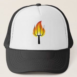 Torch och pitchfork truckerkeps