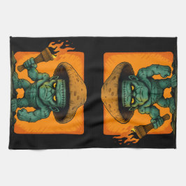Torch & Temper – Svampdjursdesign Kökshandduk